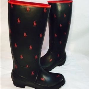 🐎POLO RALPH LAUREN RAIN BOOTS🐎