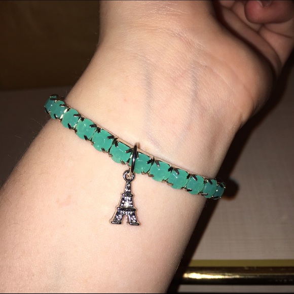 Pretty Claire's Eiffel Tower Bracelet!