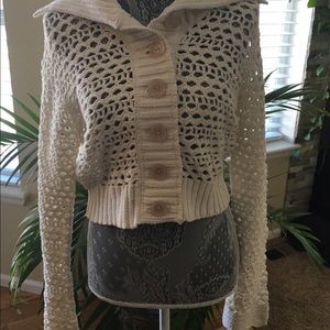 Cream intuitions sweater