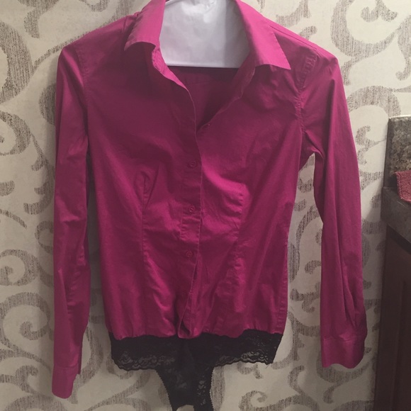 Pink bodysuit purchased from Victoria Secret