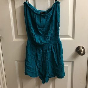 brand new, green f21 romper