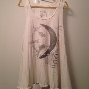 Free People Crescent Moon Tank Sz L