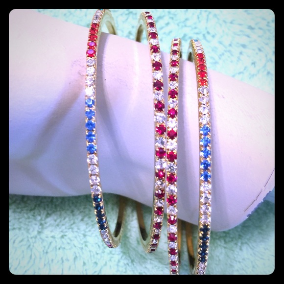 Beautiful multicolor bracelets.