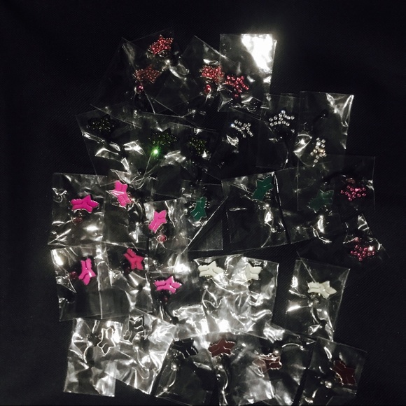 NWT FOX RACING BLING NAVEL BELLY BUTTON RING - Picture 2 of 6