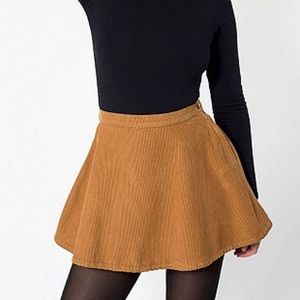 American Apparel Corduroy Skirt