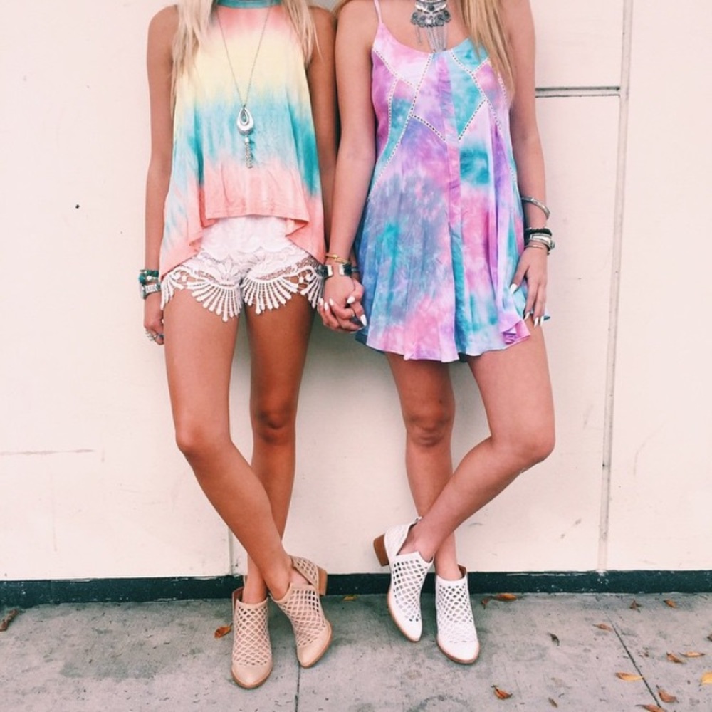LF Pastel Dye Dress💖