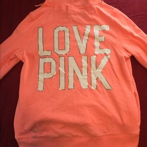 Small PINK Hooded Sweatshirt