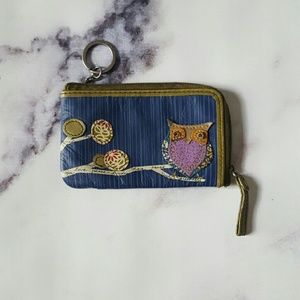 Cute Owl Fossil wallet/id holder