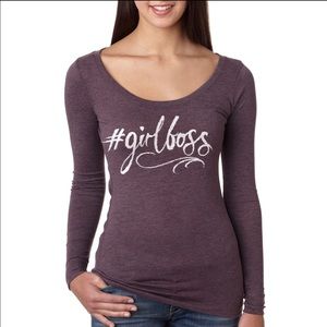 #girlboss Long Sleeve Tee