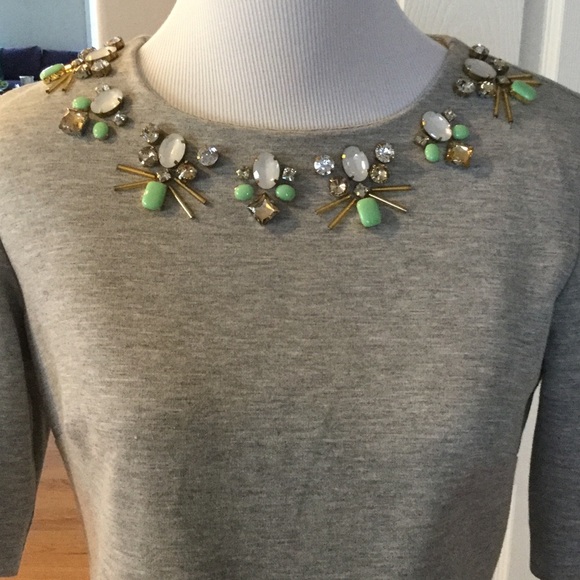 🌹ELIZA J JEWELED SHORT SLEEVED DRESS. NWOT🌹 - Picture 3 of 3