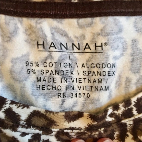 Cheetah print long sleeve top - Picture 2 of 2