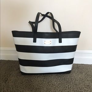 Striped Michael Kors Tote Large