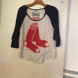 Red soxs pink shirt
