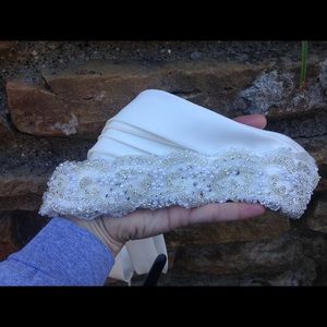 Mori Lee Beaded Wedding Dress Belt