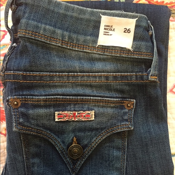 Ankle Nicole Skinny Hudson jeans