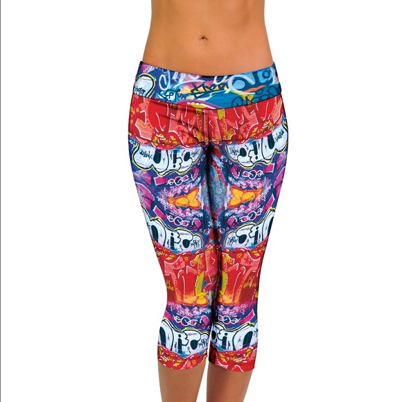 Bia Brazil Designer Active Wear Capri