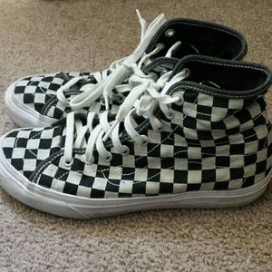 vans sk8 hi all over checkerboard vans sk8 hi all over checkerboard