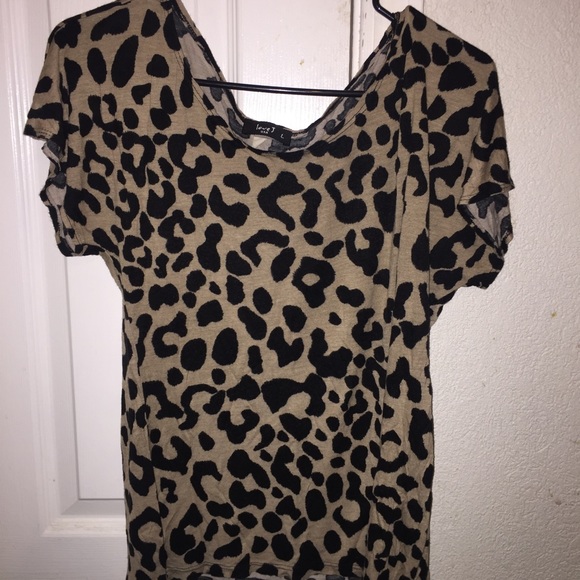 Love J Cheetah Crop Top