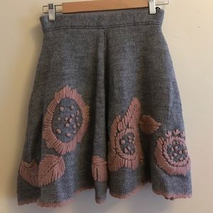 YA•DA Wool Skirt -Anthropologie