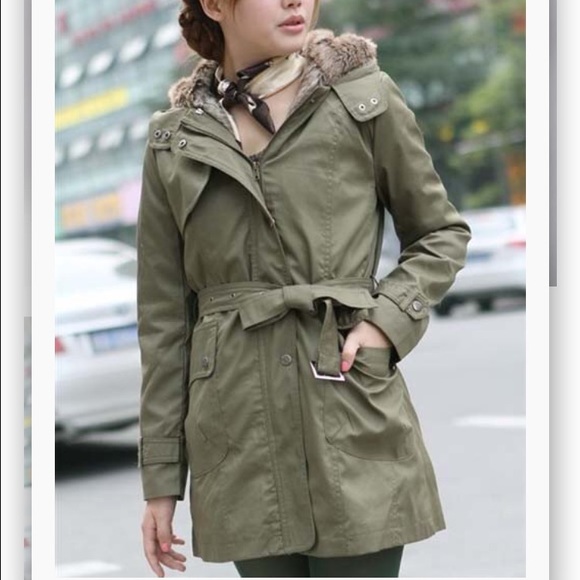 Oliver green coat - Picture 2 of 4