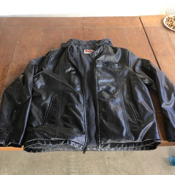 Levi's leather jacket hood - Picture 1 of 4