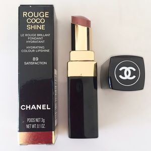 CHANEL Rouge Coco Shine Lipstick - 89 Satisfaction