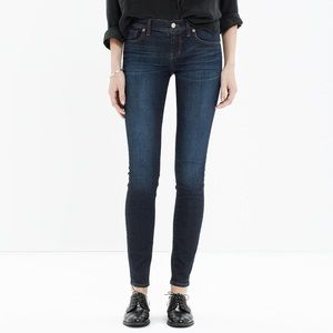 Madewell Skinny Skinny Jeans in Waterfall Wash