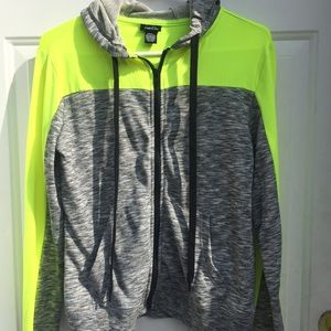 Yellow Mesh Athletic Jacket