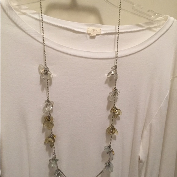 Long bead necklace