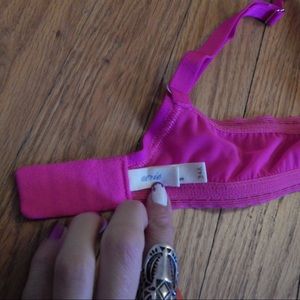 aerie Intimates & Sleepwear - Aerie Bright Pink Ella Gel Bra 34A aerie Intimates & Sleepwear - Aerie Bright Pink Ella Gel Bra 34A