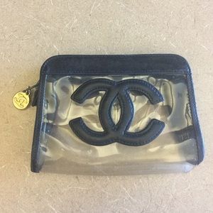 Clear Chanel Coin Purse (Loved and Worn)