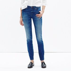 Madewell Skinny Jeans in Sunnyside Wash