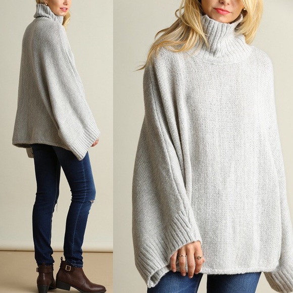 XX SAVANNAH sweater with bell sleeves - SILVER - Picture 2 of 3