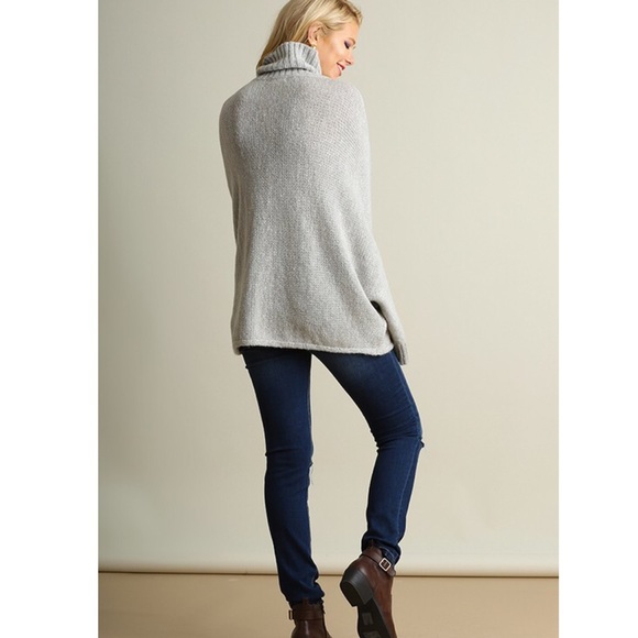 XX SAVANNAH sweater with bell sleeves - SILVER - Picture 3 of 3