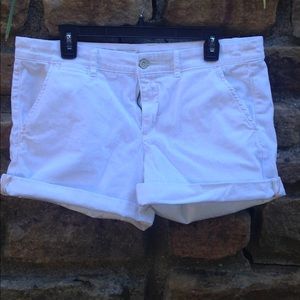 Pilcro Anthropologie White Shorts