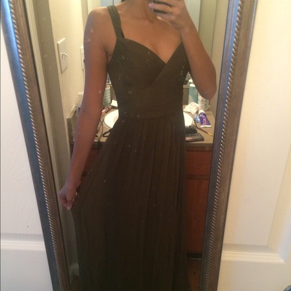 Olive Maxi Full Length Dress