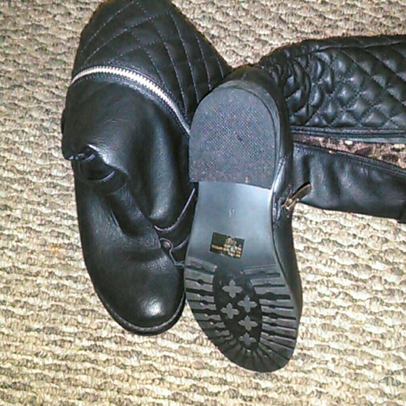 leather boots - Picture 4 of 4