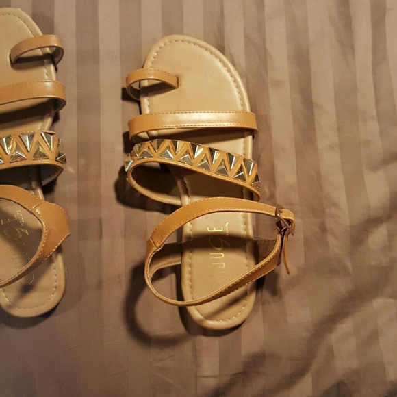 Brown sandals