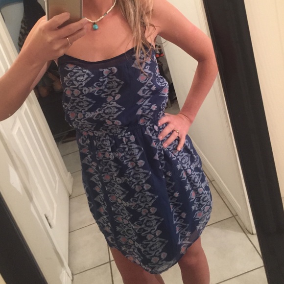 Spaghetti-Strap Sun Dress w/ Bow-Tied Back Cut-Out