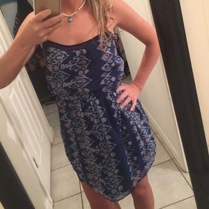 Spaghetti-Strap Sun Dress w/ Bow-Tied Back Cut-Out