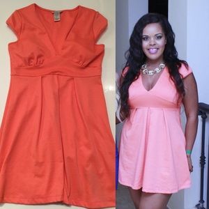 Orange/Coral Dress