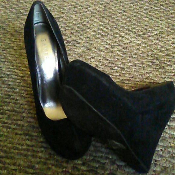 black wedges - Picture 3 of 4
