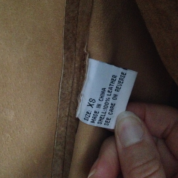 ❤️SOLD❤️️Vintage boho suede jacket size XS - Picture 4 of 4