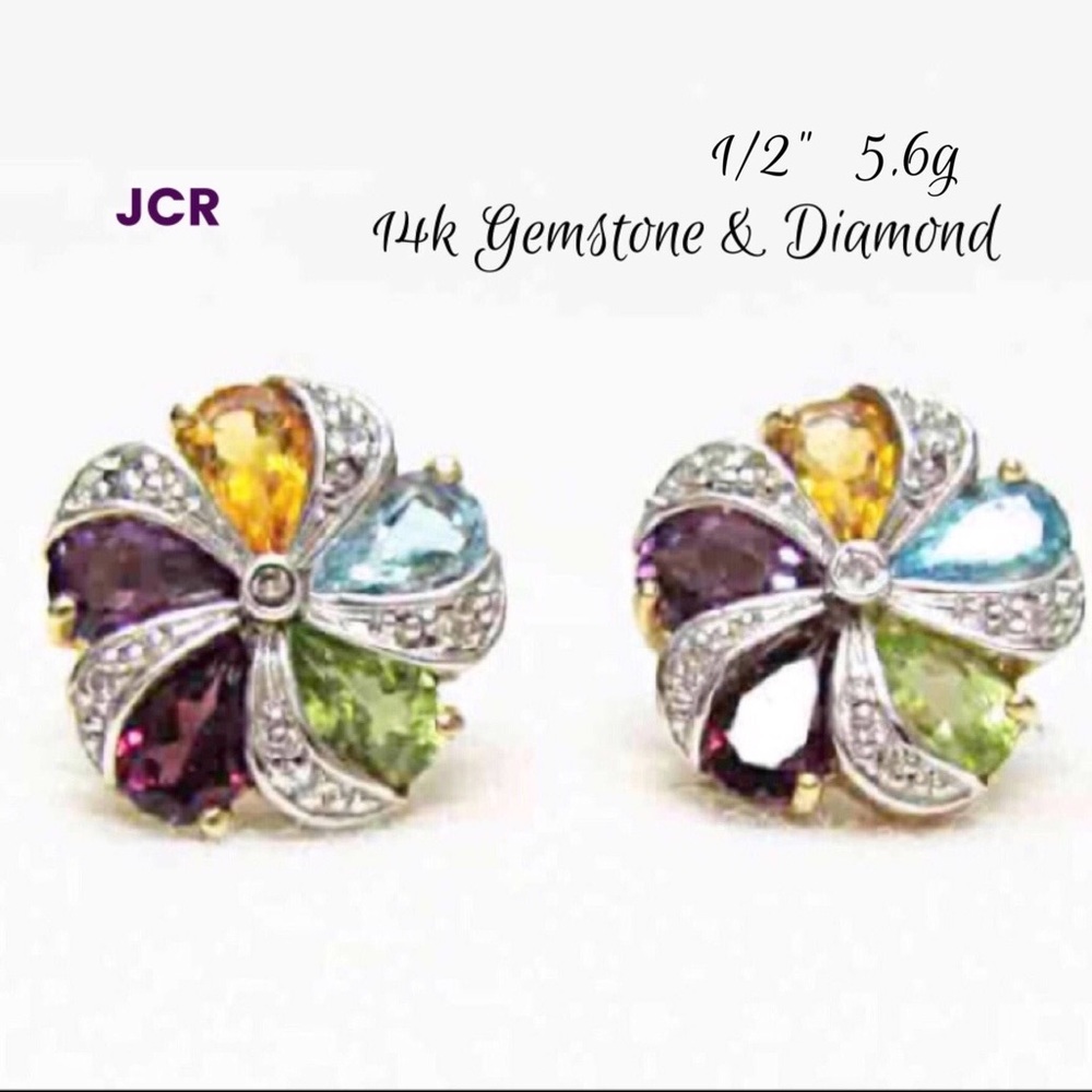 HOLD 14k Earrings JCR  (5.6g)