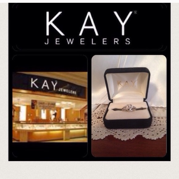 Kay Jewelers Jewelry - 💞 Kay Jeweler Heart 10 Diamond Ring 925 8💍🎁