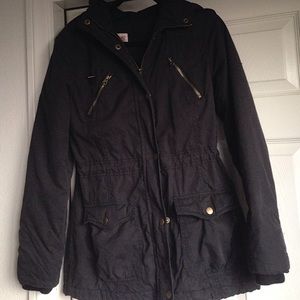 Black winter jacket