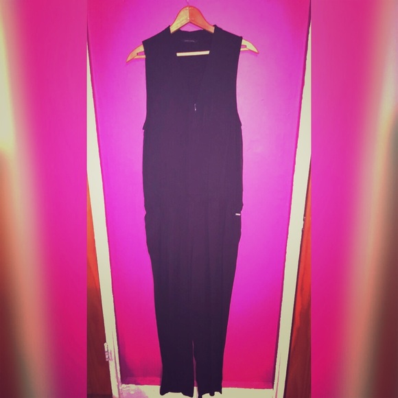 Navy blue Tommy Hilfiger cotton jumpsuit .
