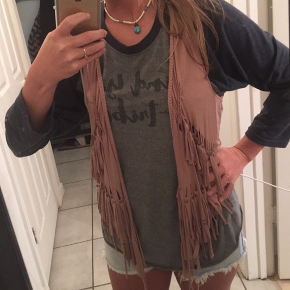 Cowgirl Fringe & Studded Vest