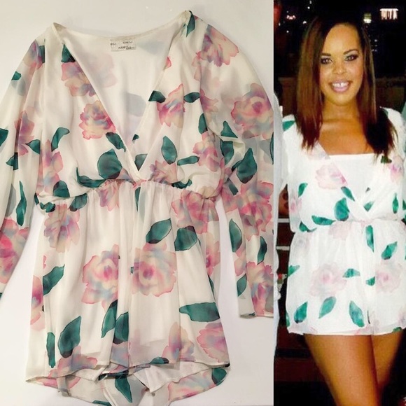 Floral romper