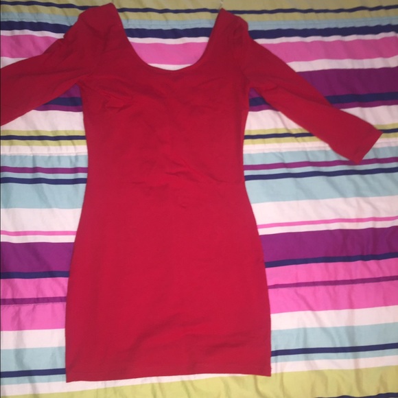 Red bodycon Dress